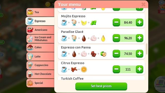 My cafe level 48 all espresso recipes смотреть онлайн