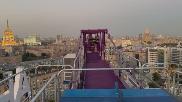 НА КРАНЕ! Новый башенный кран ZTM в центре Москвы - АНТАРЕС-НТ смотреть онлайн