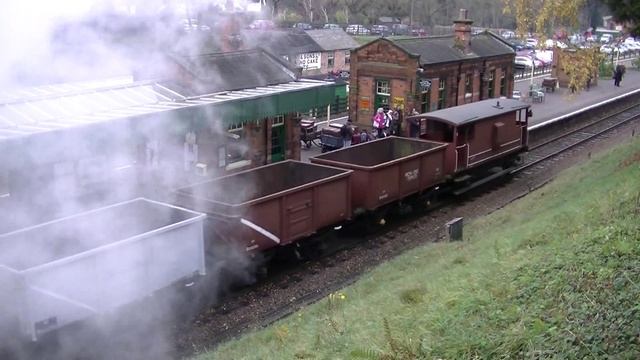 Great Central Railway Last Hurrah of the Season Steam Gala 22/11/15 смотреть онлайн