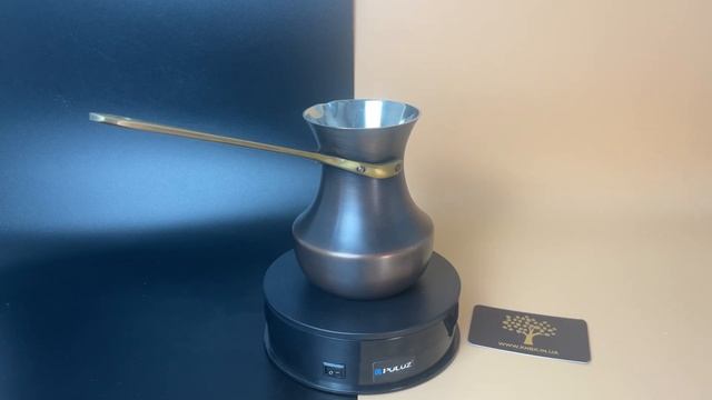 Турка мідна ZH 500 мл. Мрія, Джезва покриття патина смотреть онлайн