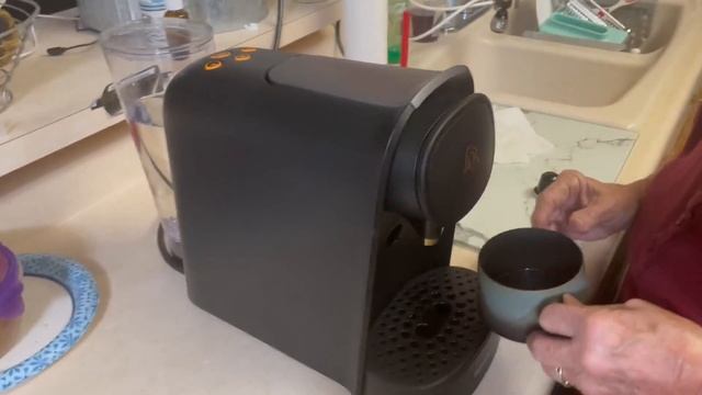 The LOR Barista System Coffee and Espresso Machine Combo, Black смотреть онлайн