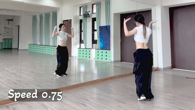 ILLIT - ‘Magnetic' First Choreo | Slow Music & Mirrored By @shu_yu21