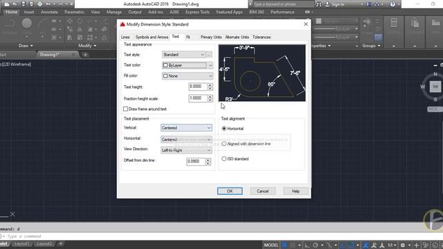 How to Setting Dimension Style in Auto Cad . Fulearn смотреть онлайн