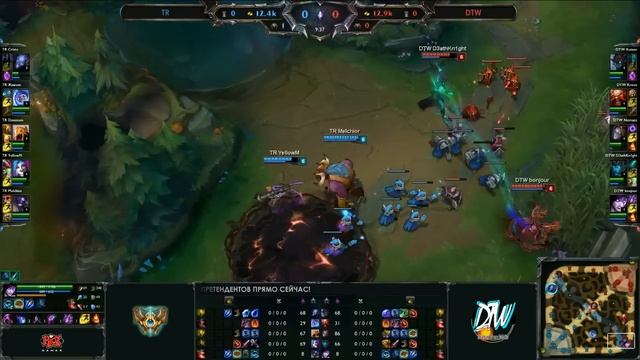 TR vs DTW - Турнир претендентов: групповой этап смотреть онлайн