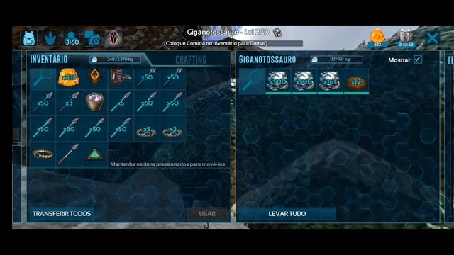 Ark Mobile| How To Tame A Giga Solo ( Como domar giga solo) And Killing 3 Titanosaurs смотреть онлайн