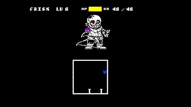DustTrust Official Sans fight phase 1,2,3 full battle! (phase 3 demo) смотреть онлайн