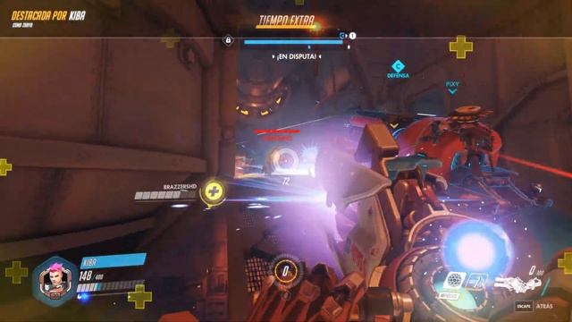 Overwatch | How to win an almost lost game (Zarya) смотреть онлайн
