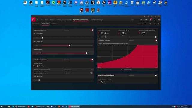 Берегите карты! AMD 7900xtx Undervolt на примере Red Dead Online