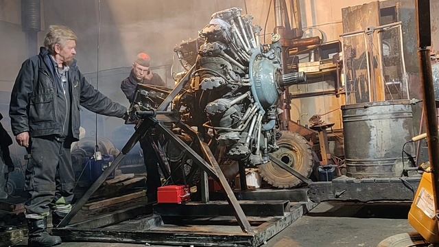 Shvetsov ASh-62 Radial Engine First Start смотреть онлайн