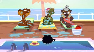 Приключения Ам Няма - Супер Нямы: Кошмарный отпуск (Эпизод 134)