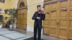 «День рождения Паганини». Сольный концерт Равиля Ислямова (скрипка) в цикле «Музыка в особняках»