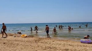 Чёрное море. Анапа. Пляж.