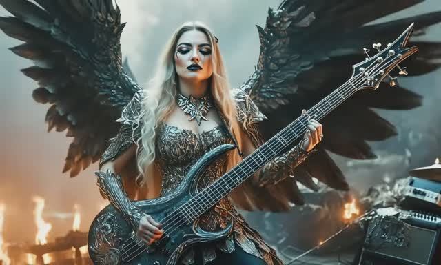 The Weight of Shadows - Powerful Metal Rock Opera (Female Vocal Music) ｜ Epic AI Cinematic смотреть онлайн