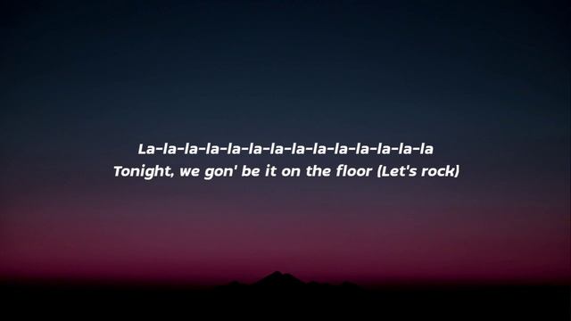 Jennifer Lopez - On The Floor (Lyrics) смотреть онлайн