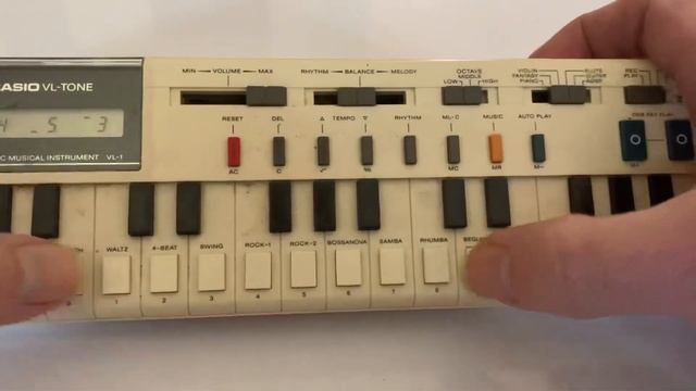 Casio VL-1 Synthesizer / Calculator VL-TONE // Update SOLD!