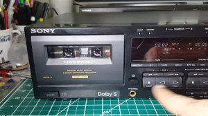 Sony TC-WR645S Dual Stereo Cassette Deck, HX Pro Dolby B-C and S Excellent JAPAN  On eBay