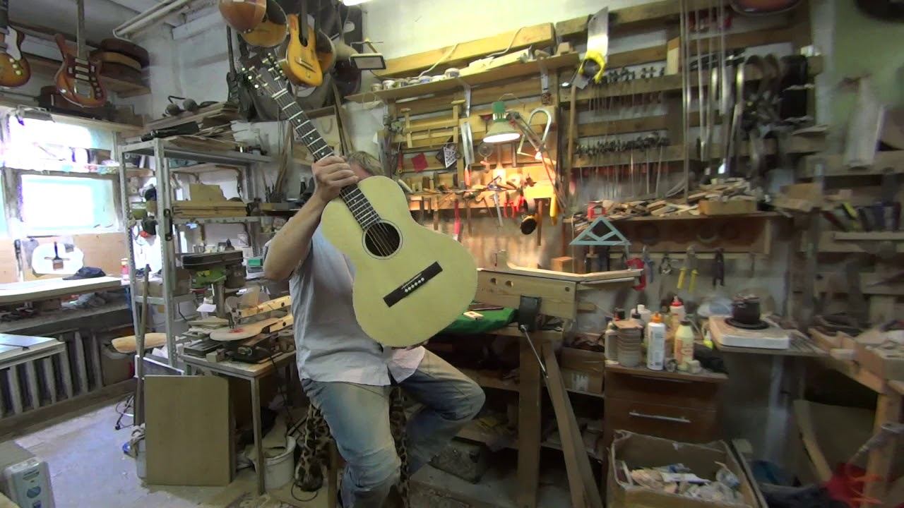 Копия Gibson L-00 мастерской Антона Хорина смотреть онлайн