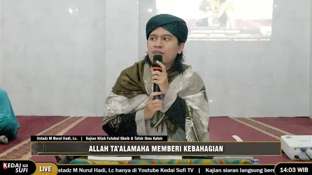 [LIVE] Allah ﷻ Maha Memberi Kebahagiaan - Ustadz M Nurul Hadi, Lc смотреть онлайн