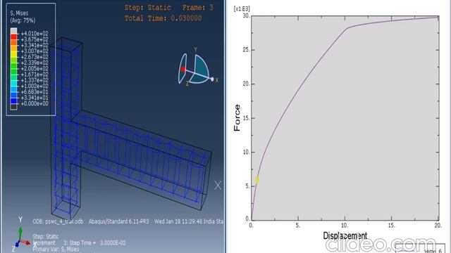 Reinforced Beam-Column Junction Static Analysis смотреть онлайн