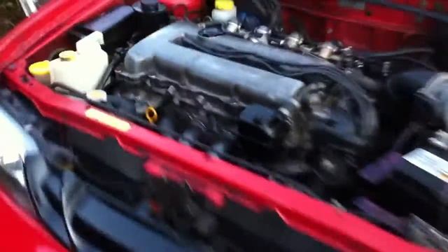 Almera GTi with Autech Pulsar Engine Running смотреть онлайн