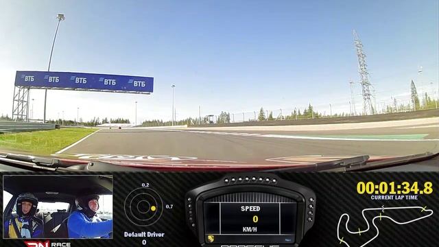 Заезд на гоночном автомобиле на Игора Драйв