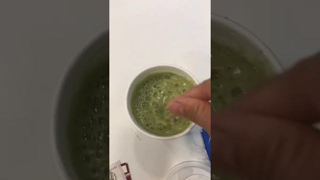 Matcha coffee #shorts смотреть онлайн