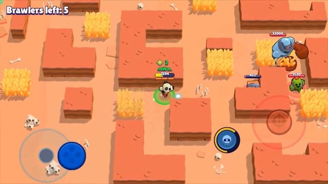 Duo Showdown in Brawl Stars with Panda Nita! смотреть онлайн