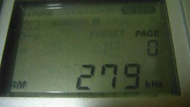 279 kHz TR1 Watan Radio (Aşgabat, TKM) 26.01.2018