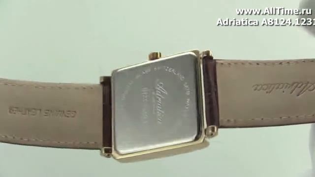 Мужские наручные швейцарские часы Adriatica A8124.1231QF смотреть онлайн