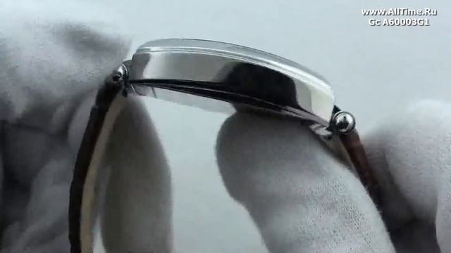 Мужские наручные швейцарские часы Gc A60003G1 смотреть онлайн