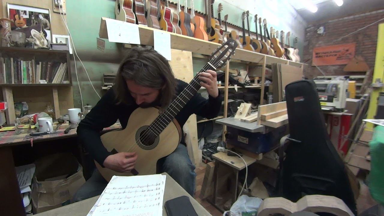 Русская классика от мастера Антона Хорина, звучит Spagnoletta Anonymous исполняет Алексей Тонких смотреть онлайн