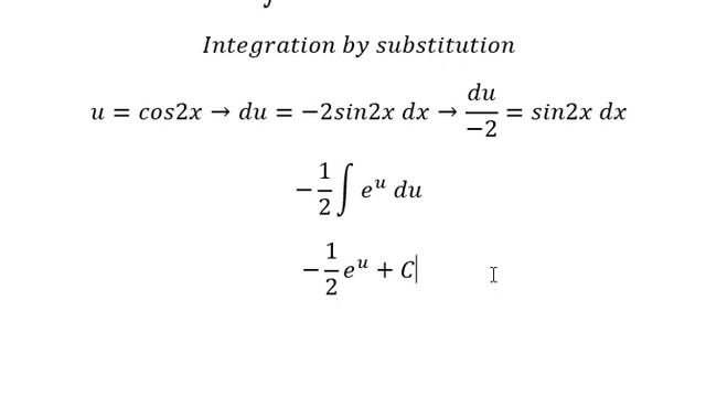 Calculus Help: Integral ∫ e^(1/sec2x) sin2x dx, ∫ (x^3 dx)/e^(2x^4 ) - Integration by substitution смотреть онлайн