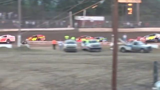 Ryan Watt Heat Race Flip - 7/14/2012 - Grandview Speedway смотреть онлайн