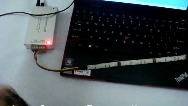 RF Audio Music LED RGB strip light! Directly connect to 3.5MM round interface on PC/Mp3/Mobile!!! смотреть онлайн