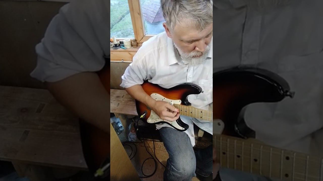 Образец звука электрогитары Musonic by G-master стратокастер липа и клён. В продаже в мастерской. смотреть онлайн