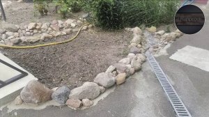 Бордюр из камней для клумбы своими руками | Ландшафтный дизайн