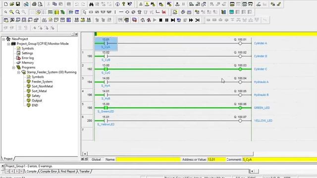 PROJECT FDS BY GROUP 1 SEC02 SIMULATION OF FLUIDSIM AND CX-PROGRAMMER смотреть онлайн