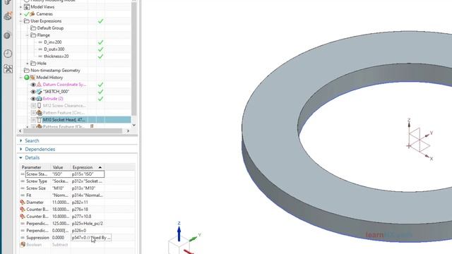 Siemens NX Tutorial | If -else Conditions, Create switches, Generate checks смотреть онлайн