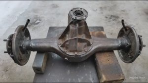 Укорачивание моста Москвич - ИЖ 412