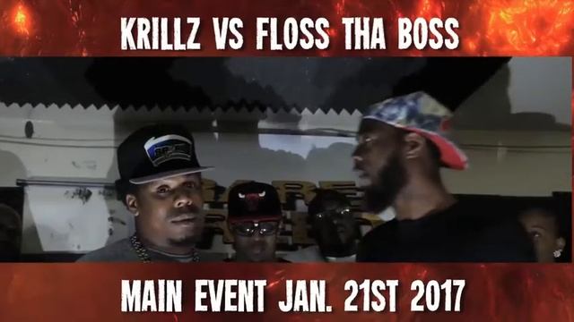 TRIPLE.R/ KRILLZ VS FLOSS THA BOSS/ REAL RECOGNIZE REAL/ JAN 21 2017/ COUNTY GROUND BATTLE LEAGUE смотреть онлайн