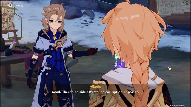 (Afterword)Albedo last mission quest Genshin Impact смотреть онлайн