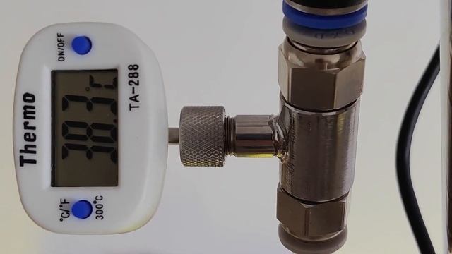 Тройник для контроля температуры воды в потоке смотреть онлайн