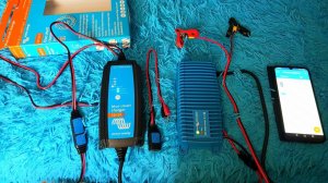 Заряд Аккумулятора 45 Ач на Зарядном Устройстве  Victron  12 / 7 A( iP65  )