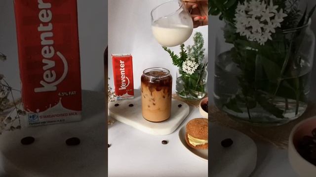 CREAMY ICED COFFEE | KEVENTER UHT MILK смотреть онлайн
