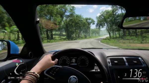 Forza Horizon 5 - Jaguar XKR-S 2012 - Cockpit View Gameplay (XSX UHD) [4K60FPS]