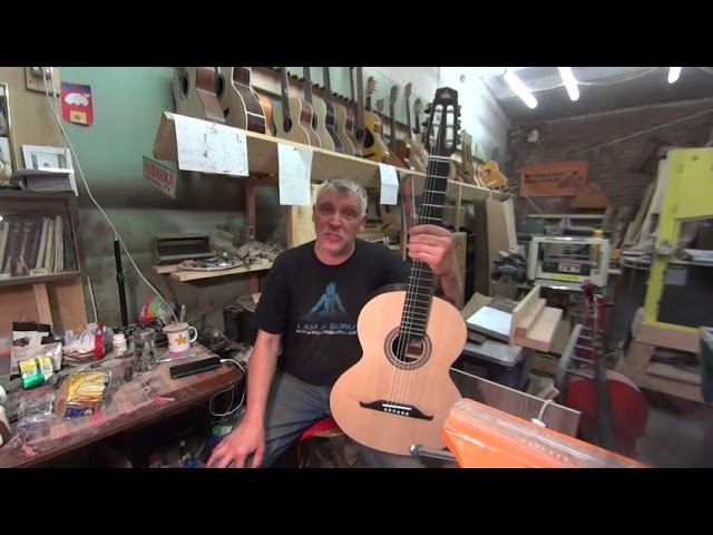 Русская классика от мастера Антона Хорина: гитара АХ 6Н. "Происшествие" А. Виницкий исп. А. Тонких смотреть онлайн