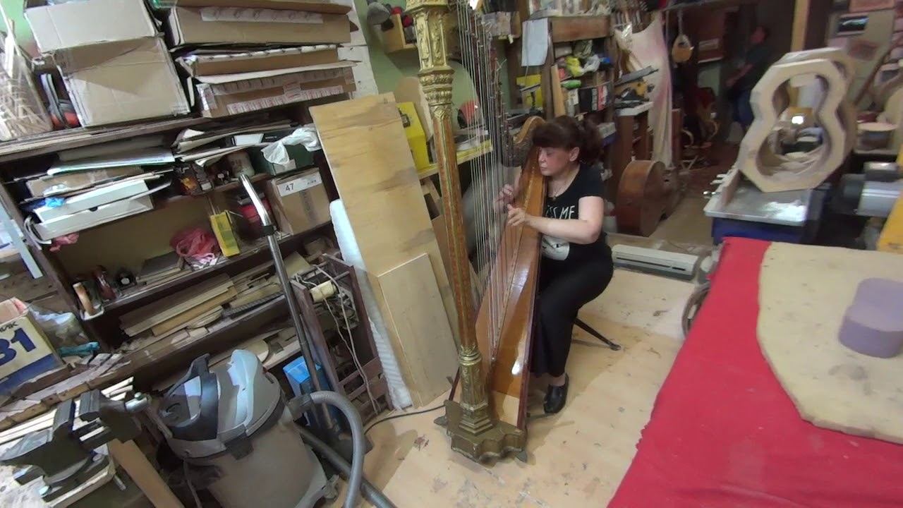 Арфа после реставрации Антона Хорина смотреть онлайн