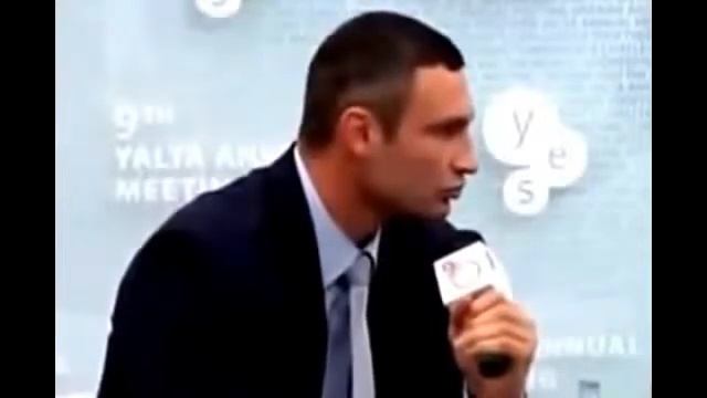 Кличко жгет