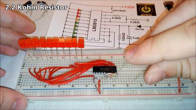 How to make a Led Vu-Meter Step by Step смотреть онлайн