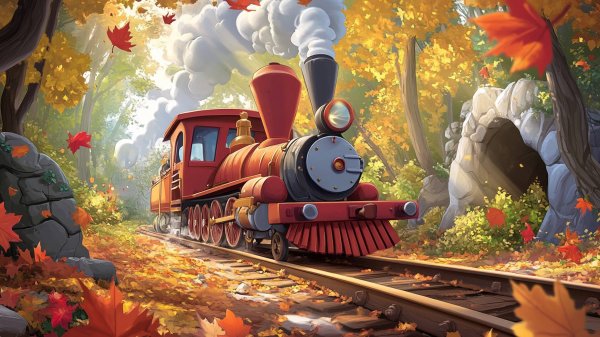 Мультфильм -Паровозик чух-чух-чух